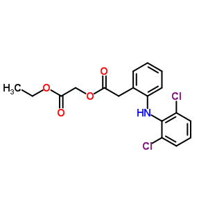 醋氯芬酸乙酯结构式_139272-67-6结构式
