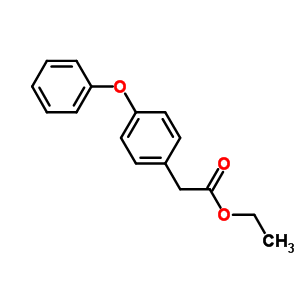 Acetic acid, (p-phenoxyphenyl)-, ethyl ester Structure,14062-26-1Structure