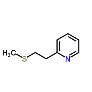 2-[2-(甲基硫代)乙基]-吡啶结构式_14143-85-2结构式
