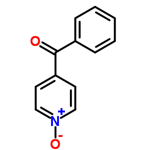 Methanone,(1-oxido-4-pyridinyl)phenyl- Structure,14178-29-1Structure