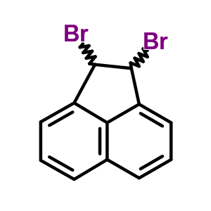 1,2-二溴-1,2-二氢乙酰萘结构式_14209-08-6结构式