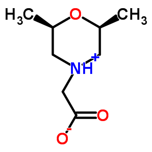 (2,6-Dimethylmorpholin-4-yl)acetic acid hydrochloride Structure,142893-66-1Structure