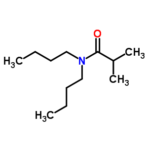 N,N-二丁基-2-甲基-丙酰胺结构式_14313-82-7结构式