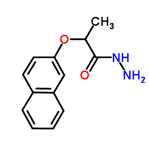 2-(2-Naphthyloxy)propanohydrazide Structure,143540-88-9Structure