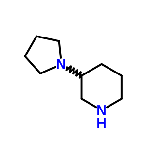 3-吡咯烷-1-哌啶结构式_144243-28-7结构式