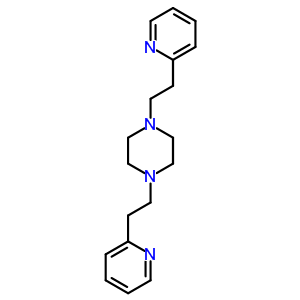 1,4-双[2-(2-吡啶)乙基]-哌嗪结构式_14549-75-8结构式