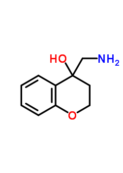 4-(Aminomethyl)-3,4-dihydro-2h-1-benzopyran-4-ol Structure,146471-52-5Structure