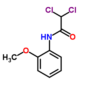 2,2-二氯-n-(2-甲氧基苯基)-乙酰胺结构式_14676-37-0结构式