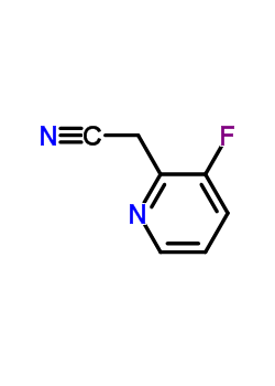 (9ci)-3-氟-2-吡啶乙腈结构式_149488-78-8结构式