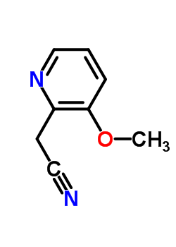 (9ci)-3-甲氧基-2-吡啶乙腈结构式_149489-09-8结构式
