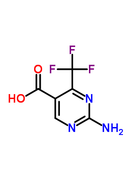 2-氨基-4-三氟甲基嘧啶-5-羧酸结构式_149771-23-3结构式