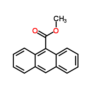 9-蒽羧酸甲酯结构式_1504-39-8结构式
