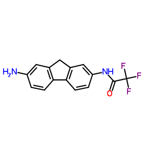 n-(7-氨基-9h-芴-2-基)-2,2,2-三氟-乙酰胺结构式_1512-83-0结构式