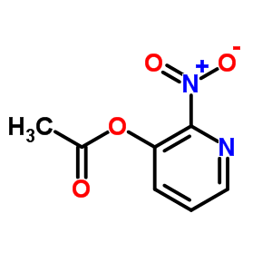 2-硝基-3-羟基吡啶-3-乙酸酯结构式_15128-86-6结构式