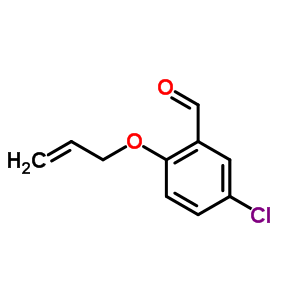 2-(烯丙氧基)-5-氯苯甲醛结构式_152842-93-8结构式