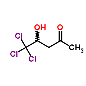 5,5,5-三氯-4-羟基-2-戊酮结构式_1552-33-6结构式