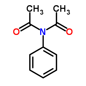 N-乙酰基-N-苯基-乙酰胺结构式_1563-87-7结构式