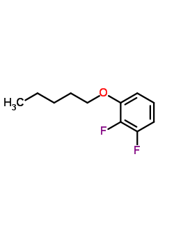 2,3-二氟苯戊醚结构式_156684-90-1结构式