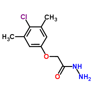 2-(4-Chloro-3,5-dimethylphenoxy)acetohydrazide Structure,156867-62-8Structure