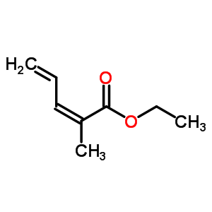 2-甲基-2,4-戊二烯酸乙酯结构式_1572-72-1结构式