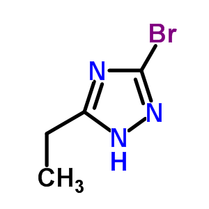 3-Bromo-5-ethyl-1H-1,2,4-triazole Structure,15777-58-9Structure