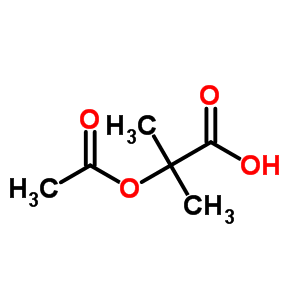 2-乙酰氧基-2-甲基丙酸结构式_15805-98-8结构式
