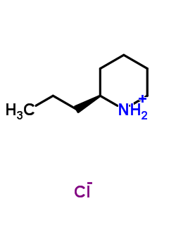 (+/-)-2-丙基哌啶盐酸盐结构式_15991-59-0结构式