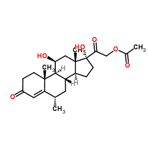 6Alpha-methyl hydrocortisone 21-acetate Structure,1625-11-2Structure
