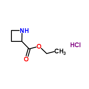 2-氮杂丁烷羧酸乙基酯盐酸盐结构式_162698-21-7结构式