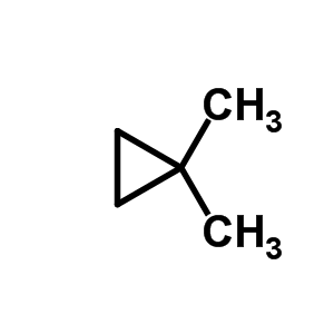 1,1-二甲基环丙烷结构式_1630-94-0结构式