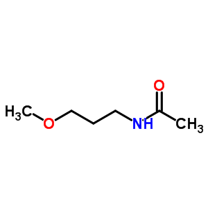 N-(3-甲氧基丙基)-乙酰胺结构式_16339-54-1结构式
