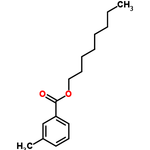 3-甲基苯甲酸辛酯结构式_16409-24-8结构式
