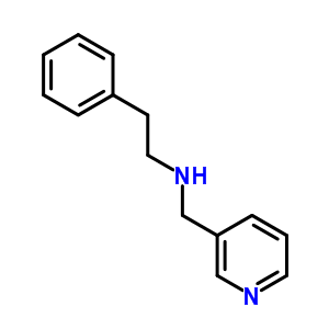 苯乙基-吡啶-3-甲胺结构式_16562-17-7结构式
