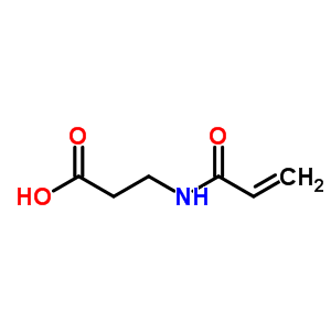 3-丙烯酰胺丙酸结构式_16753-07-4结构式