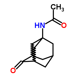 N-(4-氧代-1-金刚烷)乙酰胺结构式_16790-59-3结构式