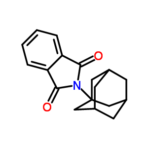 2-(1-Adamantyl)-1H-isoindole-1,3(2H)-dione Structure,16808-41-6Structure