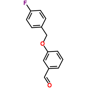3-[(4-氟苄基)氧基]苯甲醛结构式_168084-96-6结构式