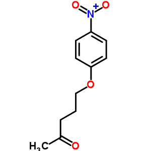 5-(4-硝基苯氧基)-2-戊酮结构式_16956-24-4结构式