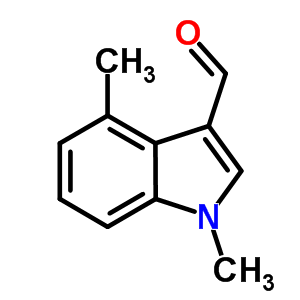 1,4-Dimethyl-1H-indole-3-carbaldehyde Structure,170489-16-4Structure
