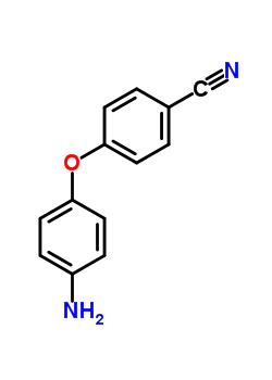 4-(4-氨基苯氧基)苯甲腈结构式_17076-69-6结构式