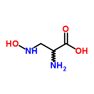 2-氨基-3-(羟基氨基)丙酸结构式_17136-56-0结构式