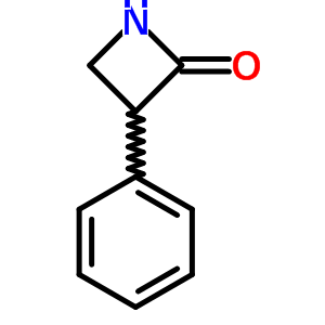 3-苯基-2-氮杂啶酮结构式_17197-57-8结构式