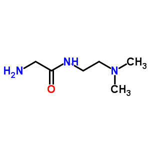 2-氨基-n-(2-二甲基氨基乙基)乙酰胺结构式_17268-19-8结构式