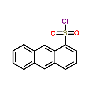 1-蒽磺酰氯结构式_17407-97-5结构式