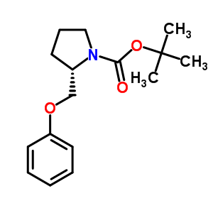 (S)-tert-butyl 2-(phenoxymethyl)pyrrolidine-1-carboxylate Structure,174213-51-5Structure