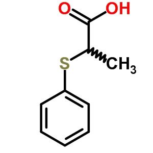 2-(苯基硫代)-丙酸结构式_17431-94-6结构式