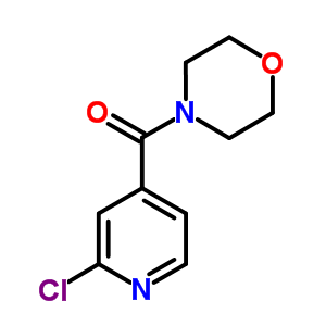 4-(2-氯异烟酰基)吗啉结构式_174482-98-5结构式