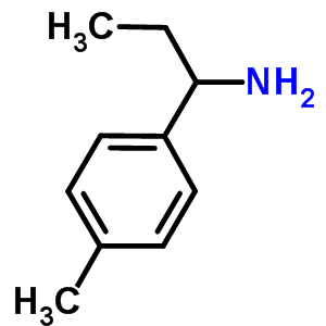 1-(4-甲基苯基)-1-丙胺结构式_174636-87-4结构式
