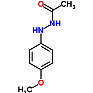 2-(4-甲氧基苯基)乙酸肼结构式_17473-78-8结构式