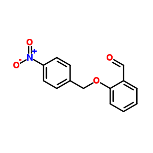 2-[(4-硝基苄基)氧基]苯甲醛结构式_17490-72-1结构式